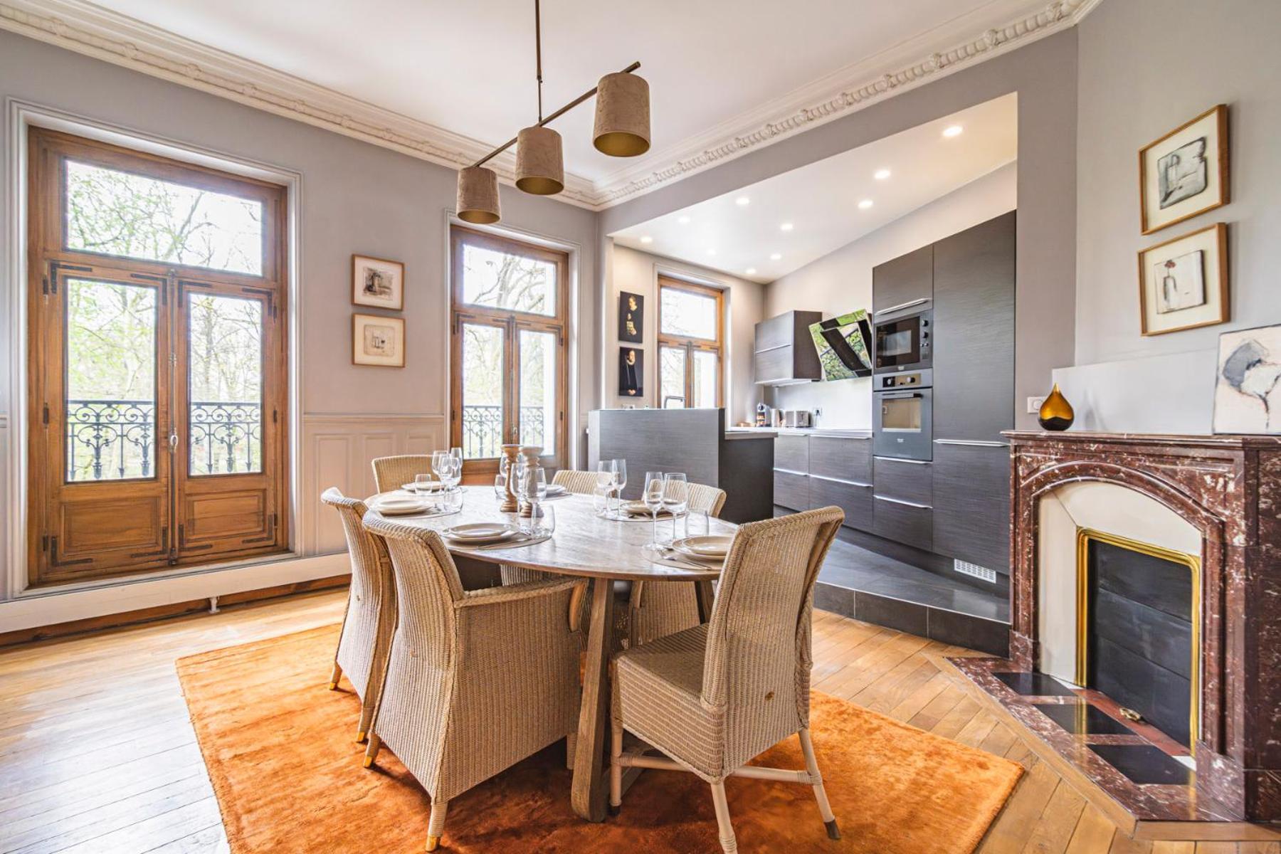 L'Elegance Vue Parc Apartment Reims Bagian luar foto