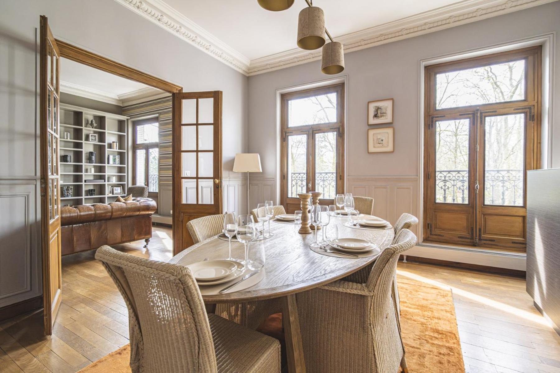 L'Elegance Vue Parc Apartment Reims Bagian luar foto